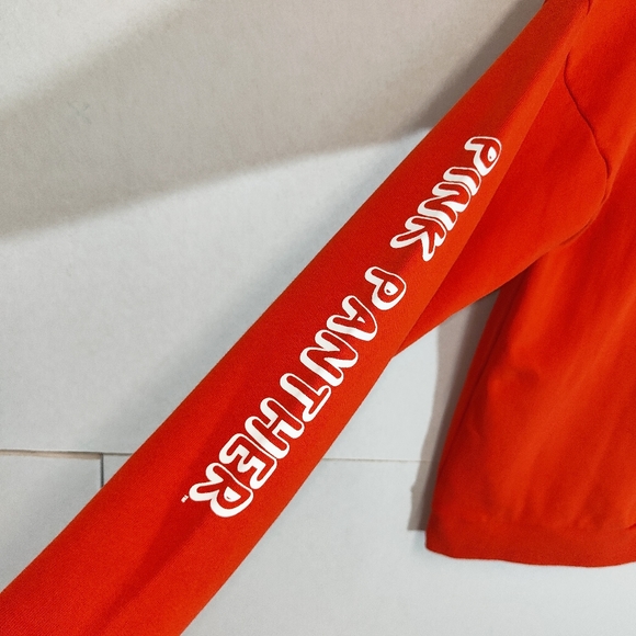 Pink Panther Next Red Sequin Jumper Sweatshirt BNWT Size S Small UK 8 10 - Picture 6 of 9